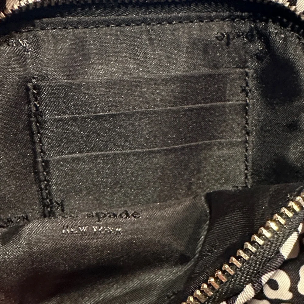kate spade Black & White Leopard Phone Crossbody - Picture 2 of 4